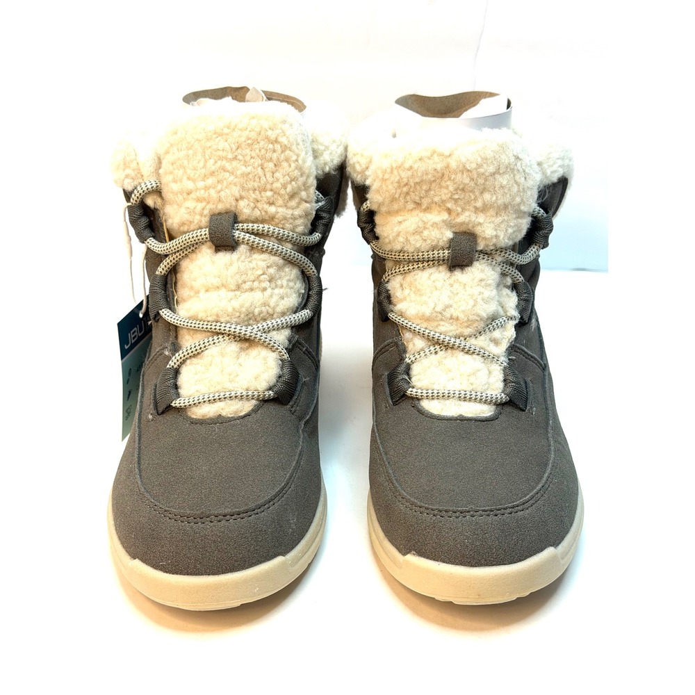 JBU Women's Freeze Round Toe Boots Grey Size 6M NWT/BOX